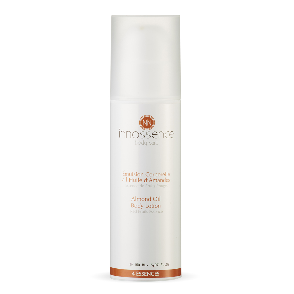 Émulsion Corporelle Nourrissante – Huile d’Amandes et Essence de Fruits Rouges